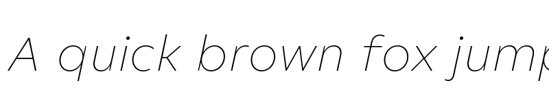 Preview of FONTSPRING DEMO - Compiler Plain Ex Light Italic Regular font