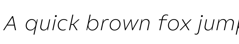 Preview of FONTSPRING DEMO - Compiler Plain Light Italic Regular font