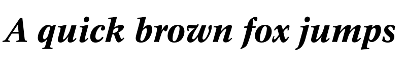 Preview of FONTSPRING DEMO - Concept Bold Italic font