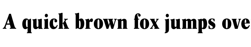 Preview of FONTSPRING DEMO - Concept Pro Cd Bold font