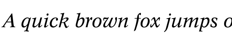 Preview of FONTSPRING DEMO - Concept Pro Italic font