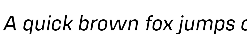 Preview of FONTSPRING DEMO - Config Alt Italic font