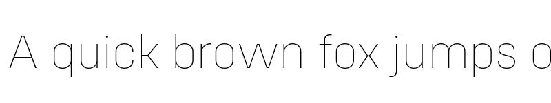 Preview of FONTSPRING DEMO - Config Alt Thin Regular font