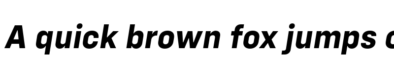 Preview of FONTSPRING DEMO - Config Bold Italic font