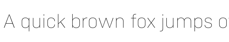 Preview of FONTSPRING DEMO - Config Thin Regular font