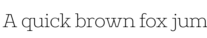 Preview of FONTSPRING DEMO - Constant Light Regular font