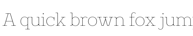 Preview of FONTSPRING DEMO - Constant Thin Regular font