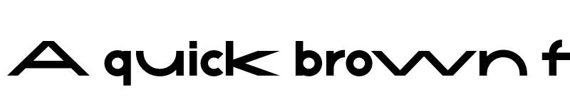 Preview of FONTSPRING DEMO - Constroke Bold Ultra Expanded Bold font