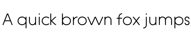 Preview of FONTSPRING DEMO - Constroke Extra Light Regular font