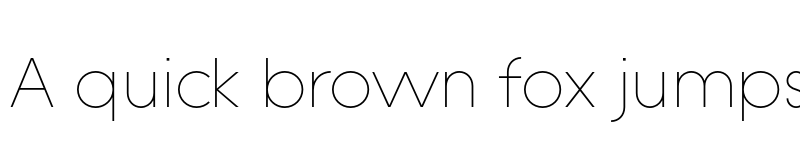 Preview of FONTSPRING DEMO - Constroke Hairline Regular font