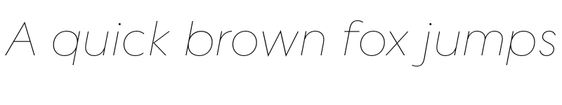 Preview of FONTSPRING DEMO - Contax Pro 26 Ult Lig Italic Regular font