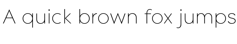 Preview of FONTSPRING DEMO - Contax Pro 35 Thin Regular font