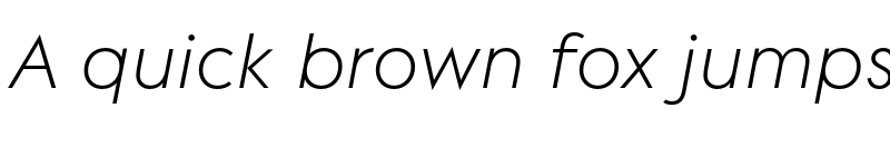 Preview of FONTSPRING DEMO - Contax Pro 46 Lig Italic Regular font