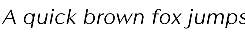 Preview of FONTSPRING DEMO - Contax Sans 56 Italic font