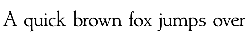 Preview of FONTSPRING DEMO - Contenu Book Display font