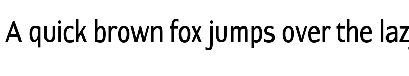 Preview of FONTSPRING DEMO - ContraCondensed Book font