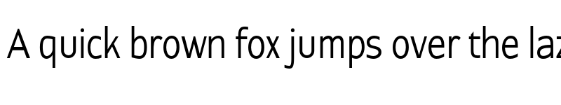 Preview of FONTSPRING DEMO - ContraCondensed Light font