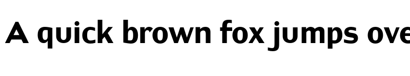 Preview of FONTSPRING DEMO - ContraSans Bold font