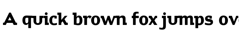 Preview of FONTSPRING DEMO - ContraSlab Bold font