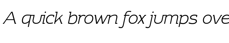 Preview of FONTSPRING DEMO - ContraSlab LightItalic font