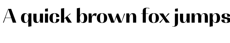 Preview of FONTSPRING DEMO - Contrast Bold font