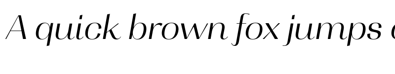 Preview of FONTSPRING DEMO - Contrast Lt It Italic font