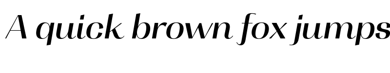 Preview of FONTSPRING DEMO - Contrast Md It Italic font