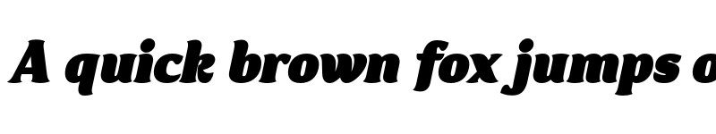 Preview of FONTSPRING DEMO - Convexion Bold Italic font