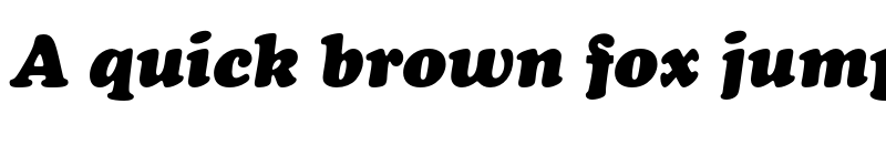 Preview of FONTSPRING DEMO - Cooper Black Italic font