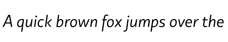 Preview of FONTSPRING DEMO - Copihue Italic font