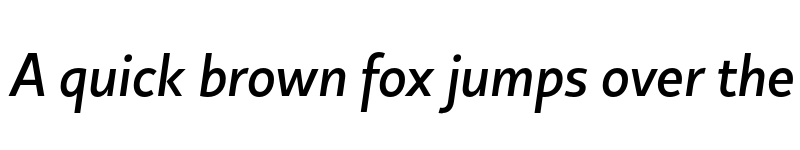 Preview of FONTSPRING DEMO - Copihue Normal Italic font