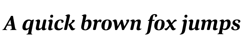 Preview of FONTSPRING DEMO - Corda-BoldItalic Regular font