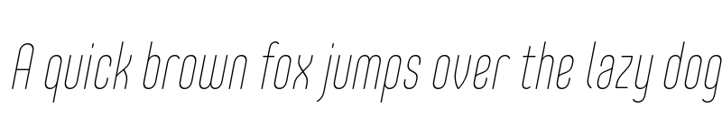 Preview of FONTSPRING DEMO - Core Mellow 19 Cp Thin Italic font