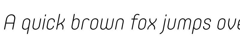 Preview of FONTSPRING DEMO - Core Mellow 25 ExtraLight Italic font
