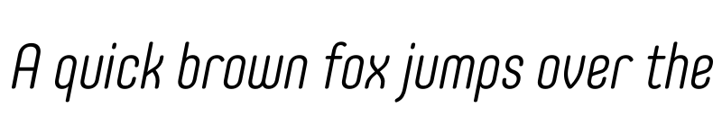 Preview of FONTSPRING DEMO - Core Mellow 37 Cn Light Italic font