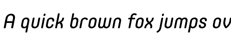 Preview of FONTSPRING DEMO - Core Mellow 45 Regular Italic font