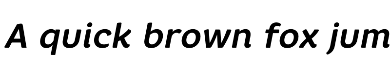 Preview of FONTSPRING DEMO - Core Rhino 65 Bold Italic font