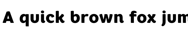 Preview of FONTSPRING DEMO - Core Rhino 85 Black Regular font