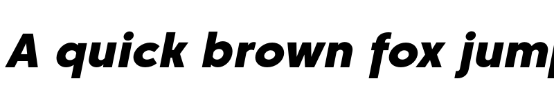 Preview of FONTSPRING DEMO - Core Sans C 85 Heavy Bold Italic font