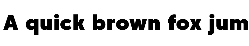 Preview of FONTSPRING DEMO - Core Sans C 95 Black Bold font