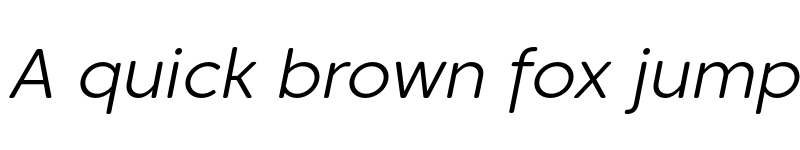 Preview of FONTSPRING DEMO - Core Sans CR 35 Light Italic font