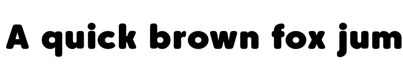 Preview of FONTSPRING DEMO - Core Sans CR 95 Black Bold font