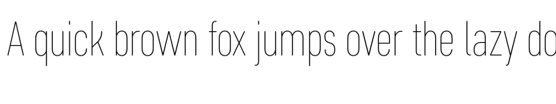 Preview of FONTSPRING DEMO - Core Sans DS 17 Cn Thin Regular font