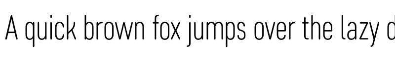 Preview of FONTSPRING DEMO - Core Sans DS 27 Cn Light Regular font