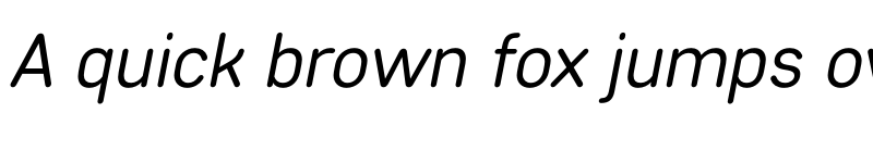 Preview of FONTSPRING DEMO - Core Sans DS 35 Regular Italic font