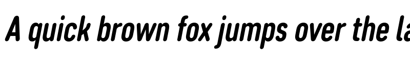 Preview of FONTSPRING DEMO - Core Sans DS 57 Cn Bold Italic font