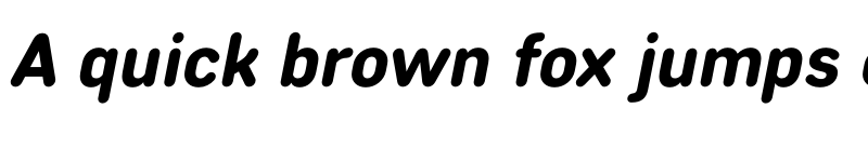 Preview of FONTSPRING DEMO - Core Sans DS 65 Heavy Italic font