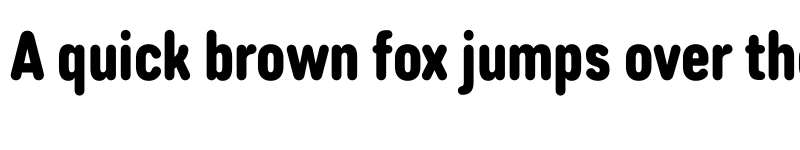 Preview of FONTSPRING DEMO - Core Sans DS 77 Cn Black Regular font