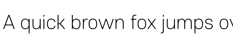 Preview of FONTSPRING DEMO - Core Sans E 25 ExtraLight Regular font