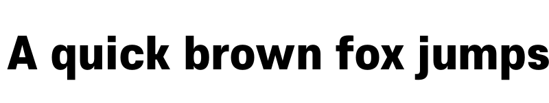 Preview of FONTSPRING DEMO - Core Sans E 85 Heavy Regular font